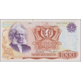 NORWAY 1000 Kroner 1985