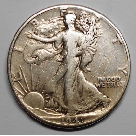 USA Half Dollar Liberty 1941