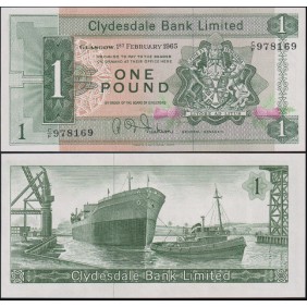 SCOTLAND 1 Pound 1965
