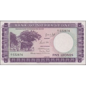 SIERRA LEONE 5 Leones 1964