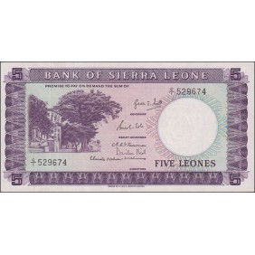 SIERRA LEONE 5 Leones 1964