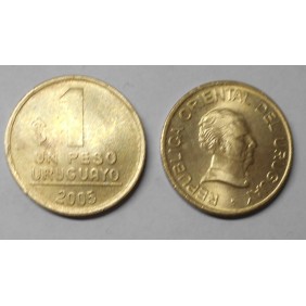 URUGUAY 1 Peso 2005