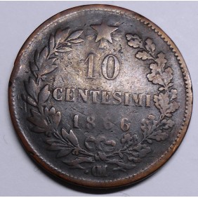 10 Centesimi 1866.OM