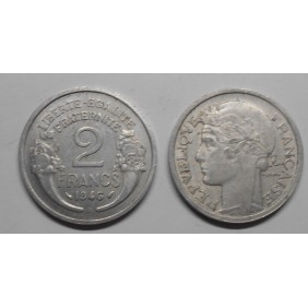 FRANCE 2 Francs 1946 B