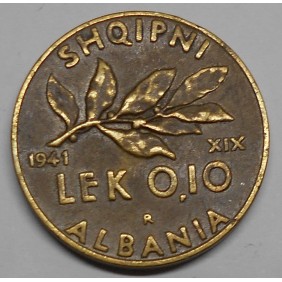 ALBANIA 0,10 Lek 1941