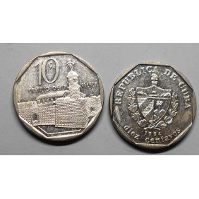 CUBA 10 Centavos 1994...