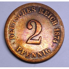 GERMANY EMPIRE 2 Pfennig...