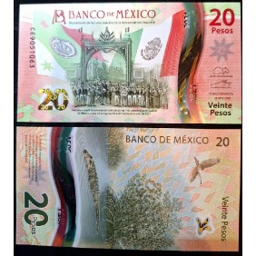 MEXICO 20 Pesos 23.08.2022...