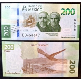 MEXICO 200 Pesos 05.01.2022