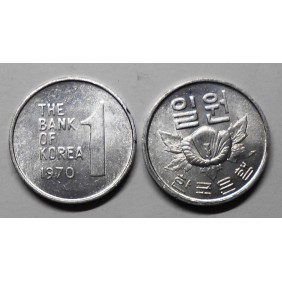 SOUTH KOREA 1 Won 1970