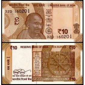 INDIA 10 Rupees 2022...