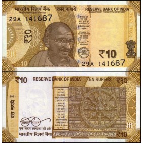 INDIA 10 Rupees 2021...