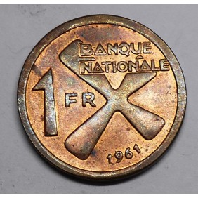 KATANGA 1 Franc 1961