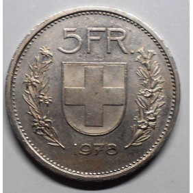 SWITZERLAND 5 Francs 1978