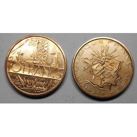 FRANCE 10 Francs 1974