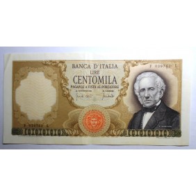 100.000 Lire MANZONI 1970...