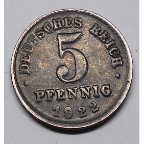 GERMANY EMPIRE 5 Pfennig...