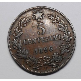 5 Centesimi 1896