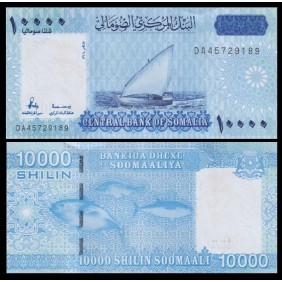 SOMALIA 10.000 Shillings...