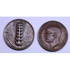 5 Centesimi 1925