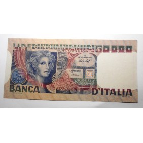 50.000 Lire VOLTO DI DONNA...