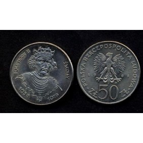 POLAND 50 Zlotych 1981 King...