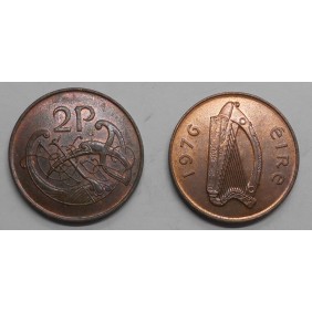 IRELAND 2 Pence 1976