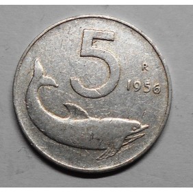 5 LIRE 1956