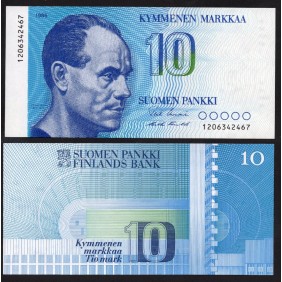 FINLAND 10 Markkaa 1986
