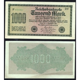GERMANY 1000 Mark 1922