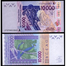 IVORY COAST (W.A.S.) 10.000...