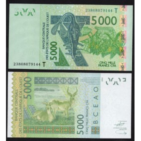 TOGO (W.A.S.) 5000 Francs 2023