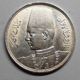 EGYPT 5 Piastres 1939 AG...
