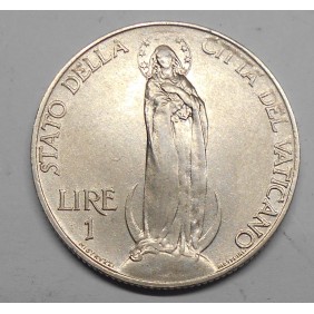 VATICANO Pio XI 1 Lira 1933/34