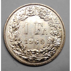SWITZERLAND 1 Franc 1969
