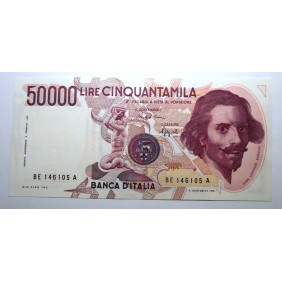 50.000 Lire Bernini 1° Tipo...