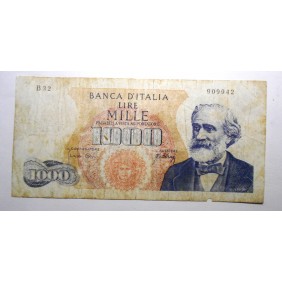 1000 Lire VERDI 1965