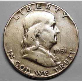 USA Half Dollar Franklin...