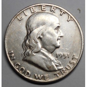 USA Half Dollar Franklin...