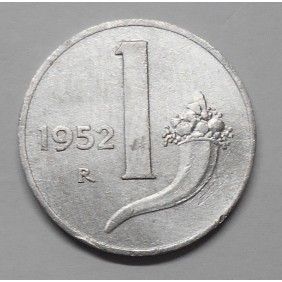 1 LIRA 1952