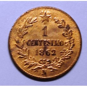 1 Centesimo 1862 N