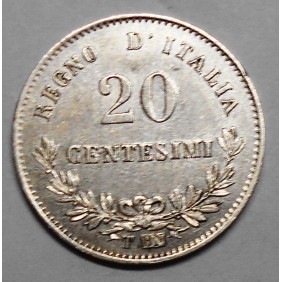 20 Centesimi 1863 T Valore