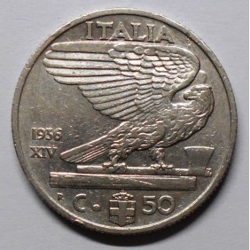 50 Centesimi 1936