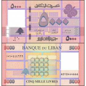 LEBANON 5000 Livres 2021