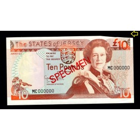 JERSEY 10 Pounds 1993...