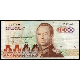 LUXEMBOURG 1000 Francs 1985