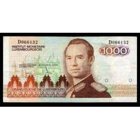 LUXEMBOURG 1000 Francs 1985