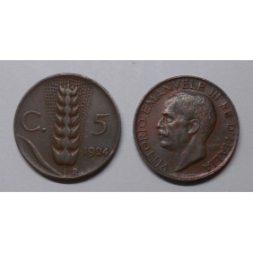 5 Centesimi 1924
