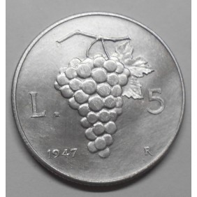 5 Lire 1947 (Riconio)