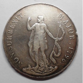 GENOVA 8 Lire 1796 AG